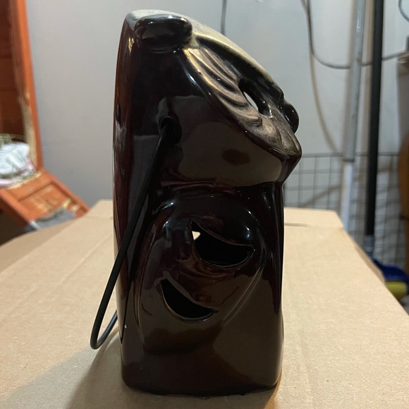 vintage 1970s Inarco owl tealight & incense holder - Picture 6 of 7